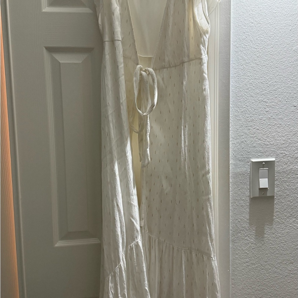 Drew White Maxi Dress